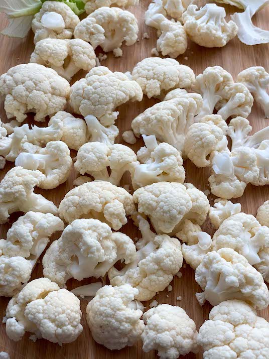 Roasted Cauliflower with Asiago Cheese | Italian Kitchen Confessions