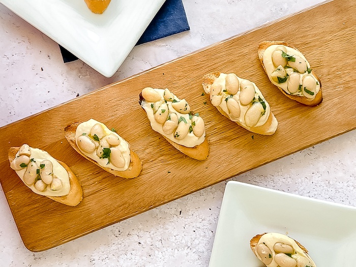 White Bean Crostini