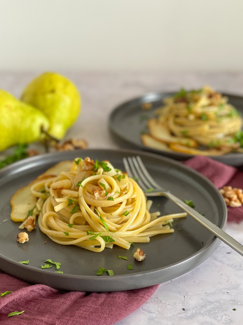 Homemade Pear and Gorgonzola Ravioli Recipe