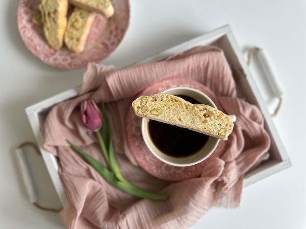 Fig and Pistachio Biscotti - Proud Italian Cook