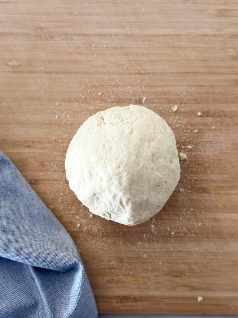 Dough after rest